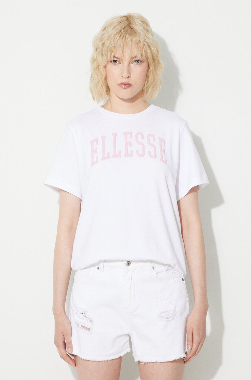 

Хлопковая футболка Ellesse, белый