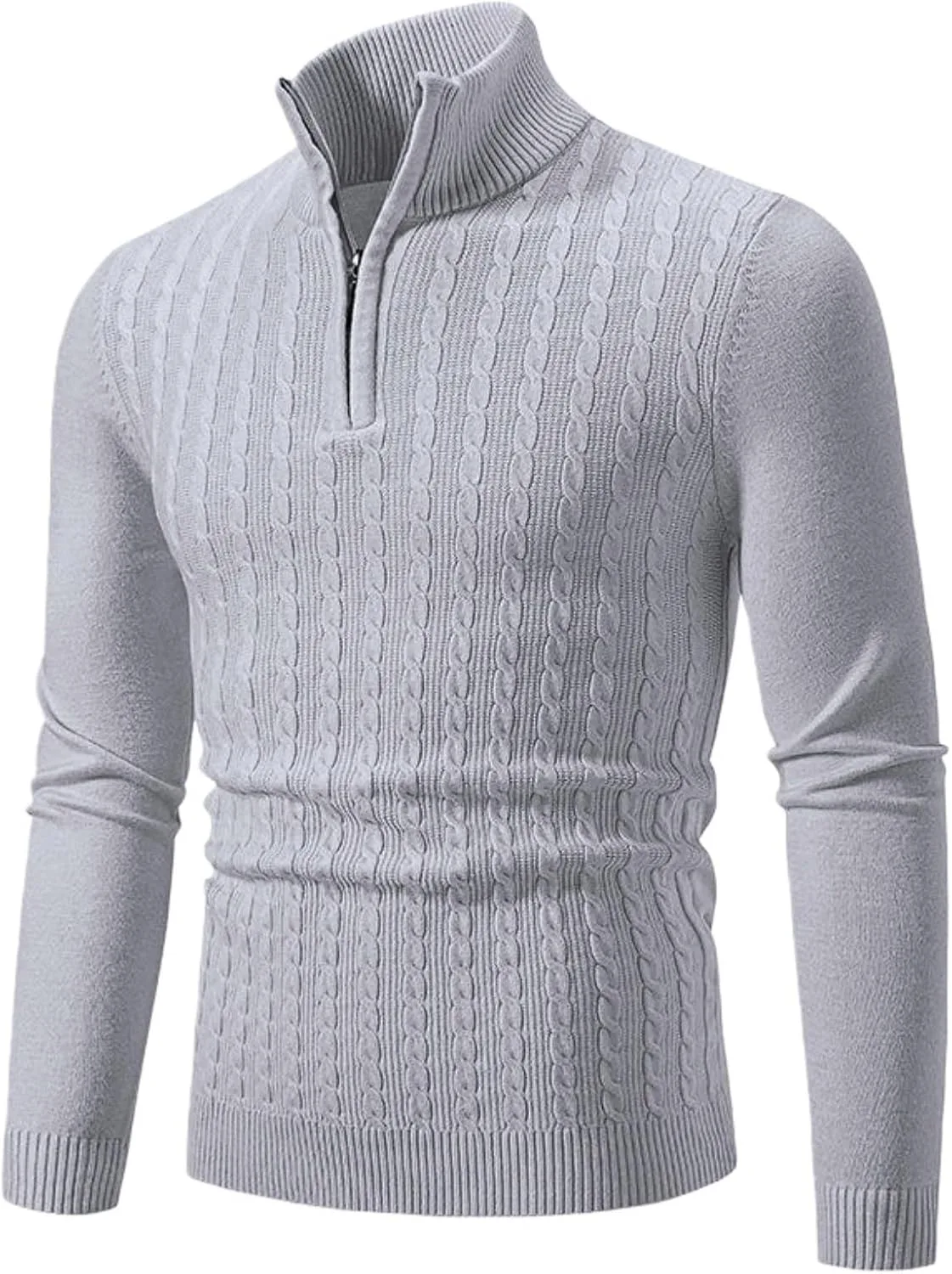 

Мужской повседневный джемпер с воротником-стойкой FOLKFOLD