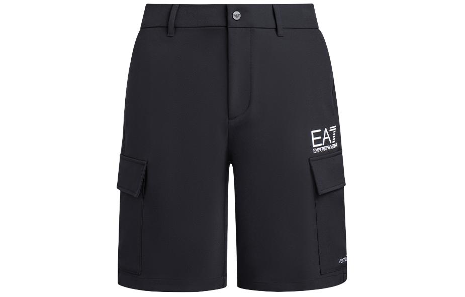 

EMPORIO ARMANI Шорты повседневные мужские черные EA7 SS24