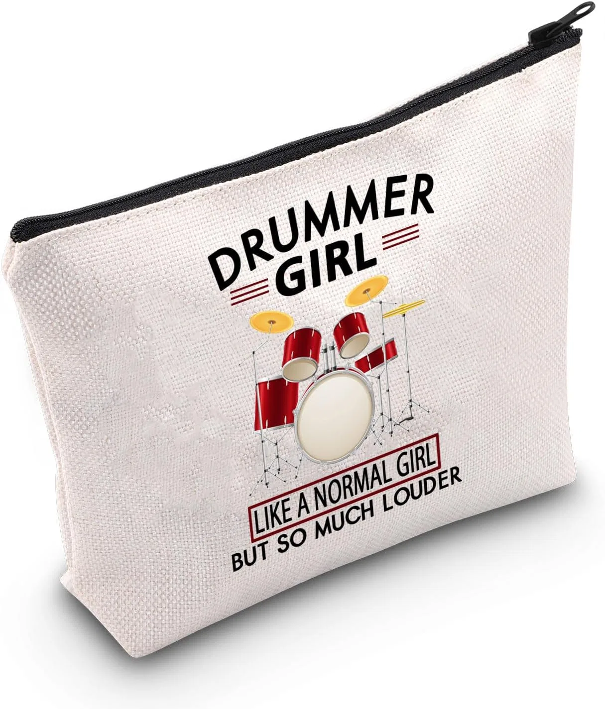 Косметичка PLITI для барабанщиц с принтом Pliti, Drummer Girl Bagu