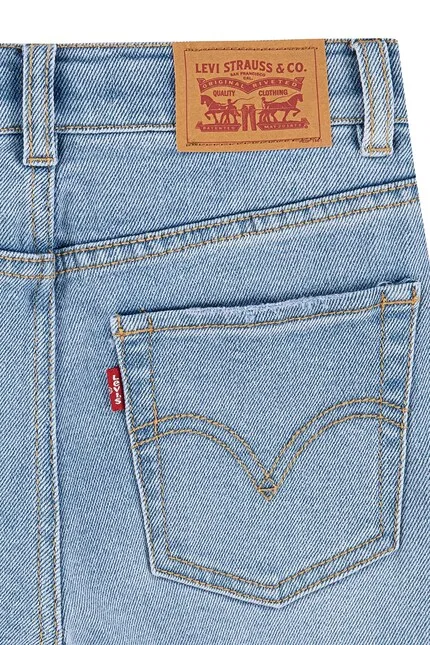 Джинсы расклешенные багги Flare Levi's, синий — фото 3