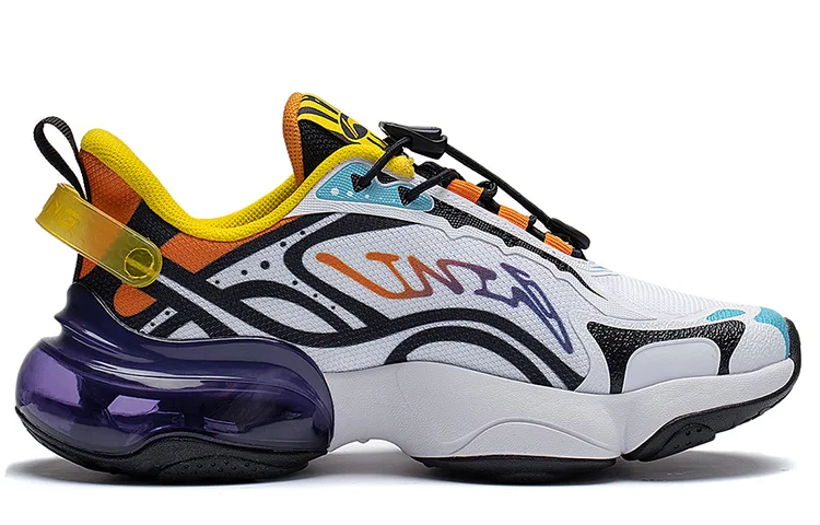 YOUNG Li-Ning YOUNG удобные нескользящие износостойкие низкие детские повседневные кроссовки white black — фото 3