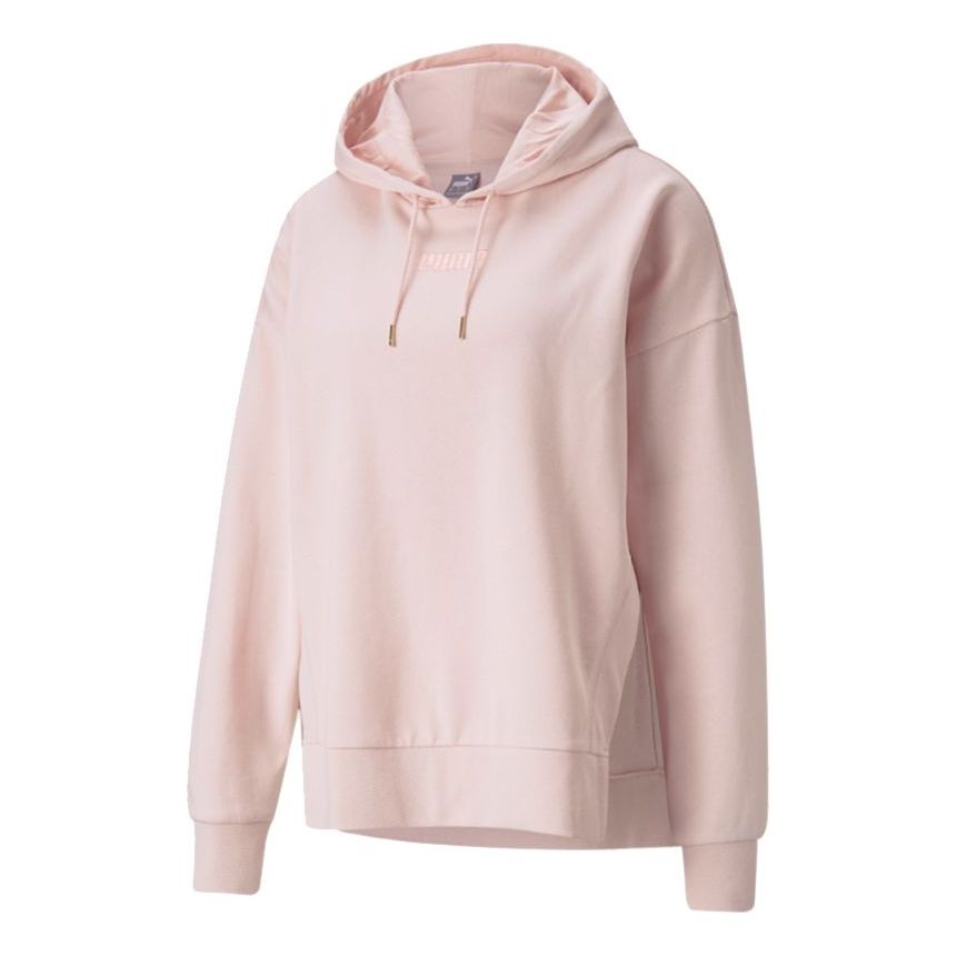 

Толстовка (WMNS) PUMA Her Solid Color Sports Drawstring Hoodie Pink Red 847688-36