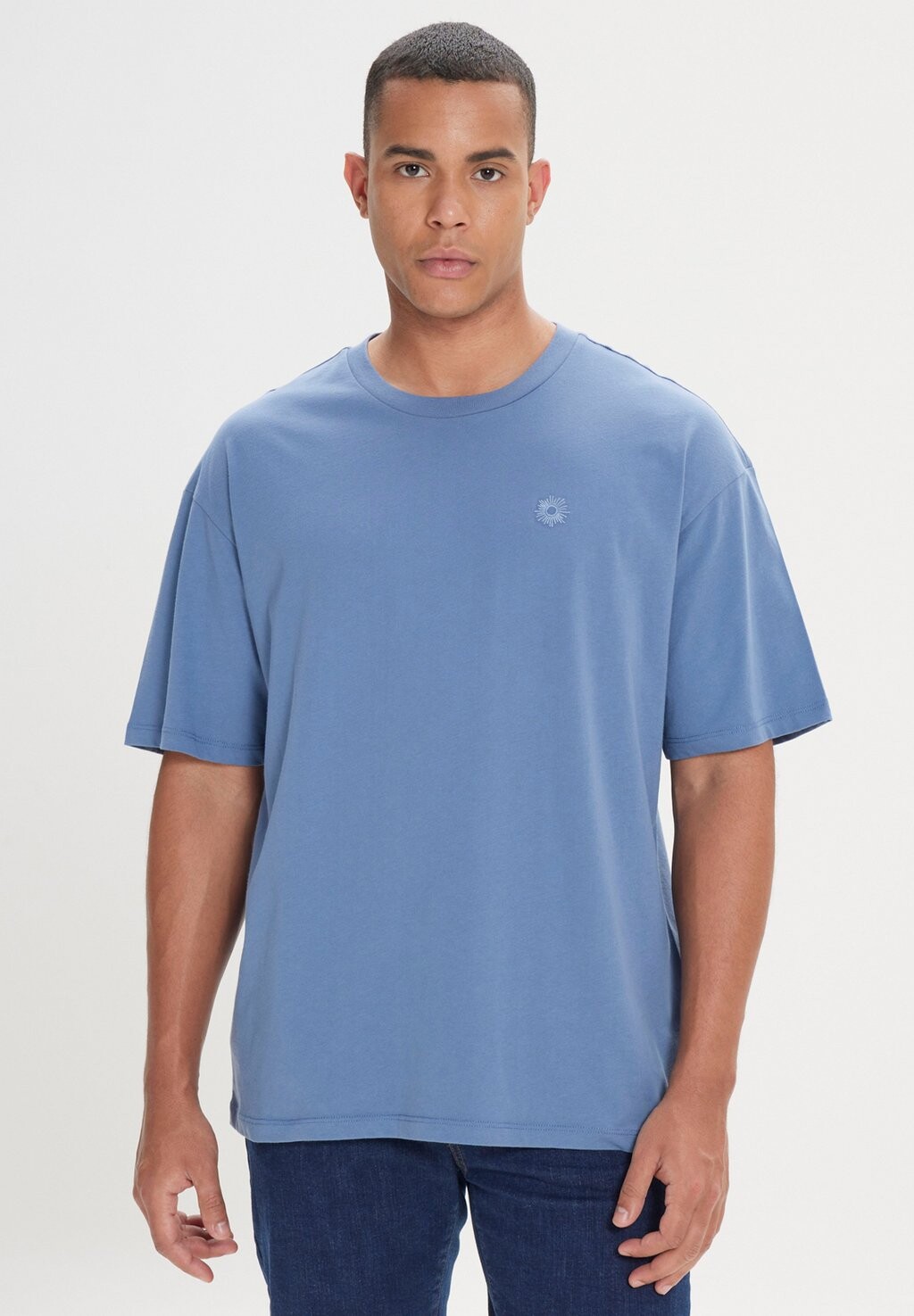 

Базовая футболка LOOSE FIT CREW NECK AC&CO / ALTINYILDIZ CLASSICS, синий