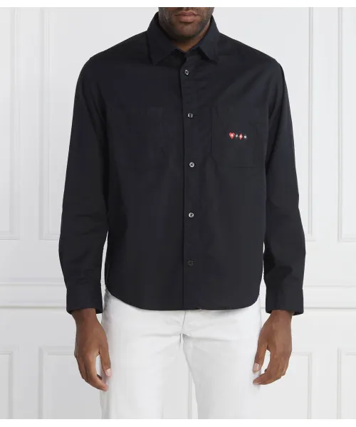 

Рубашка Эрато Regular fit Hugo, черный