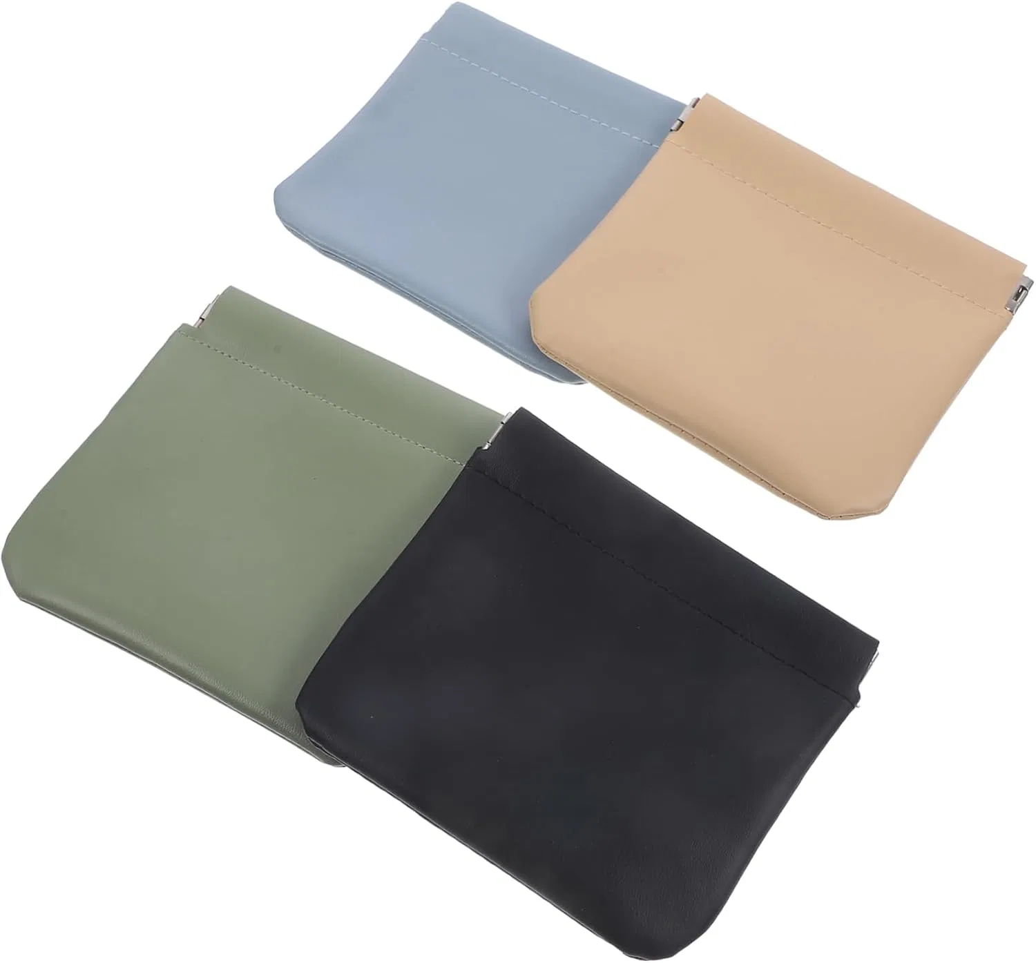 Набор косметичек FRCOLOR из 4 штук, разноцветный, PU-кожа