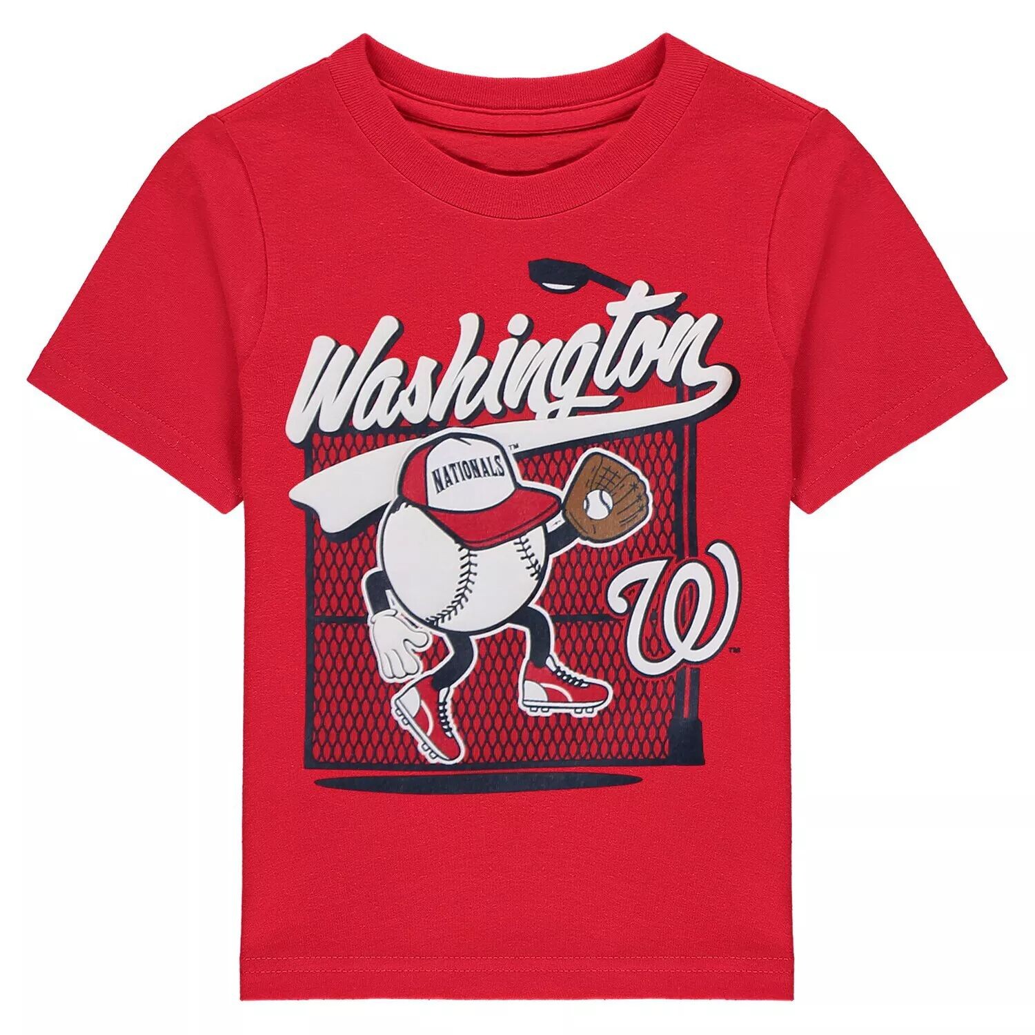 

Футболка Red Washington Nationals On the Fence для малышей Outerstuff