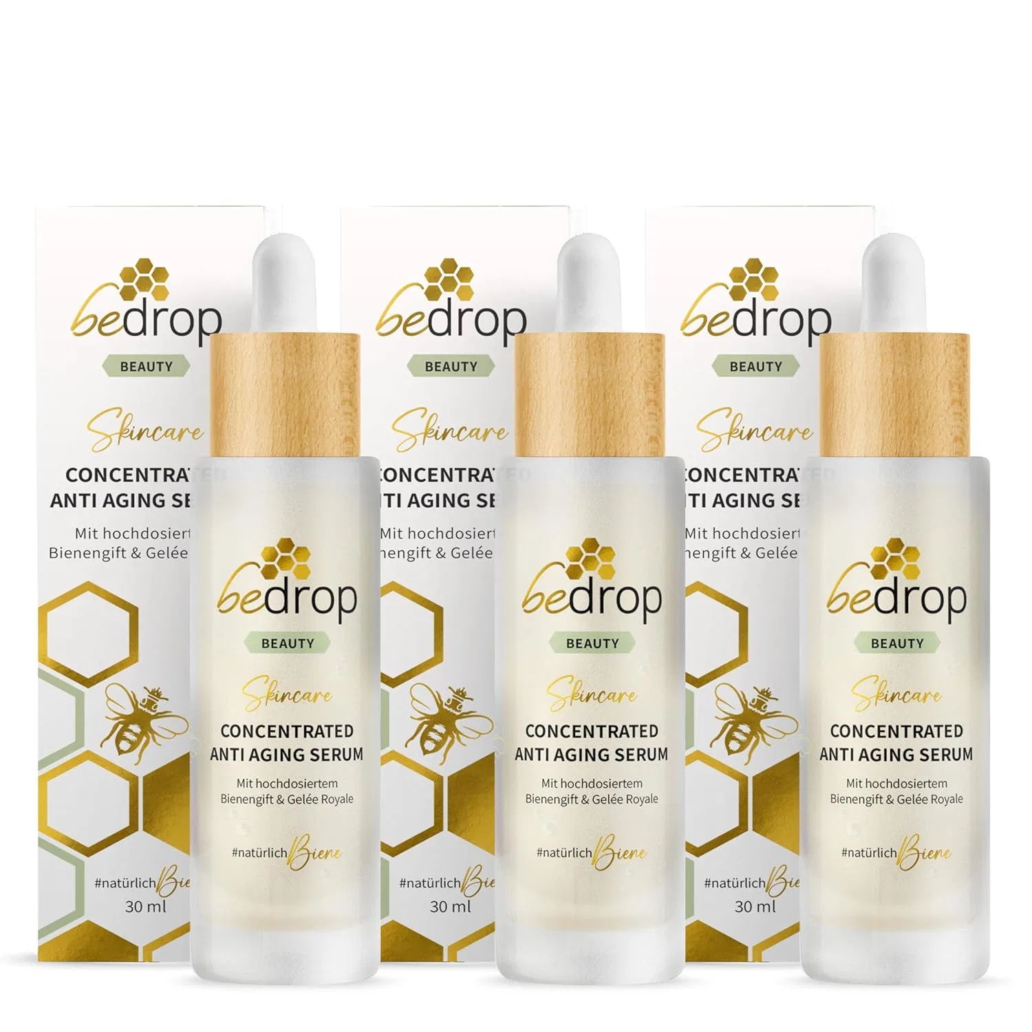 Концентрированная антивозрастная сыворотка с пчелиным ядом от bedrop Bedrop