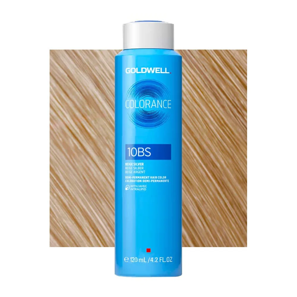Краска для волос GOLDWELL Colorance 10BS, серебристо-бежевый, 120 мл Goldwell
