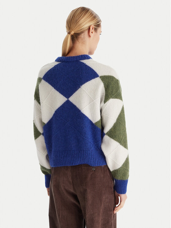 Свитер relaxed fit WW0WW47464 Tommy Hilfiger, мультиколор — фото 3