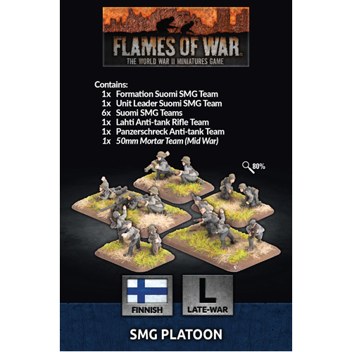

Фигурка Finnish Smg Platoon