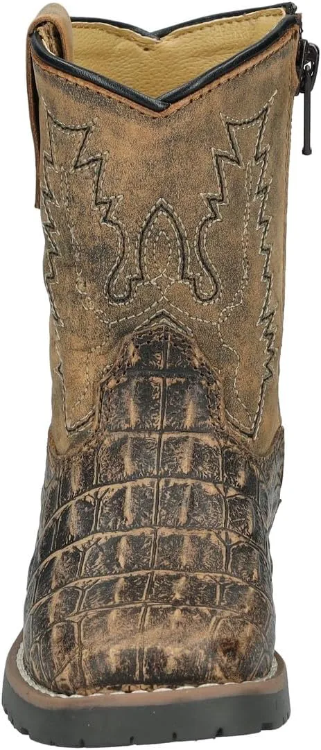 Детские вестерн-ботинки Smoky Mountain Monterey Smoky Mountain Boots, черный/коричневый — фото 4