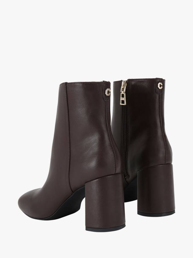 Ботильоны на ивовом каблуке Carvela, темно-коричневый — фото 4