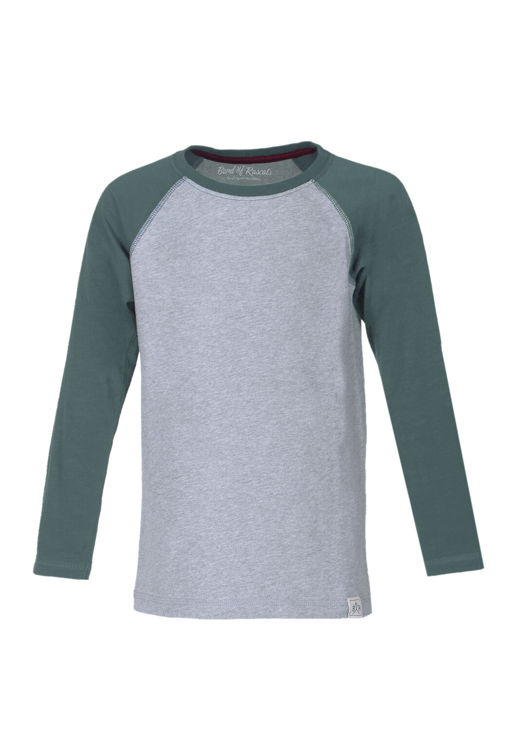 

Лонгслив Band of Rascals Raglan, цвет sage