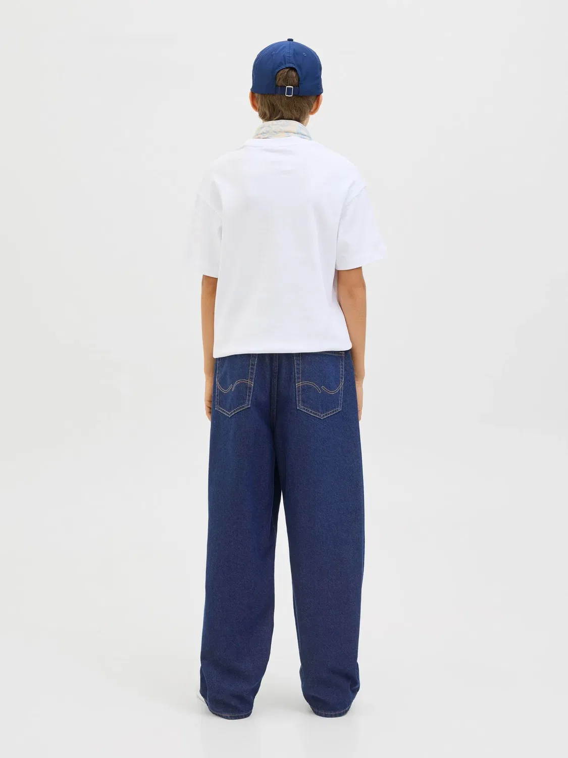 Джинсы Extra Baggy Fit, JACK & JONES Junior, синий деним — фото 4