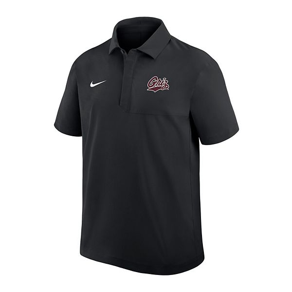 Мужская черная поло Montana Grizzlies 2025 Sideline Dri-FIT Nike — фото 3