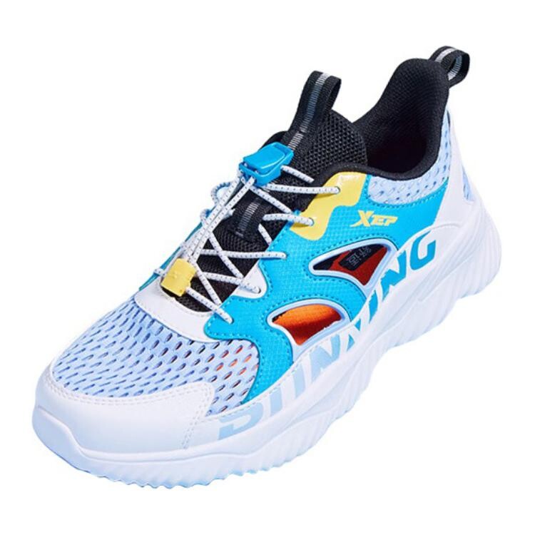 Детские кроссовки GS Low-top Northern Lights Синие/Белые Xtep, цвет Northern Lights Blue/Xtep White — фото 3
