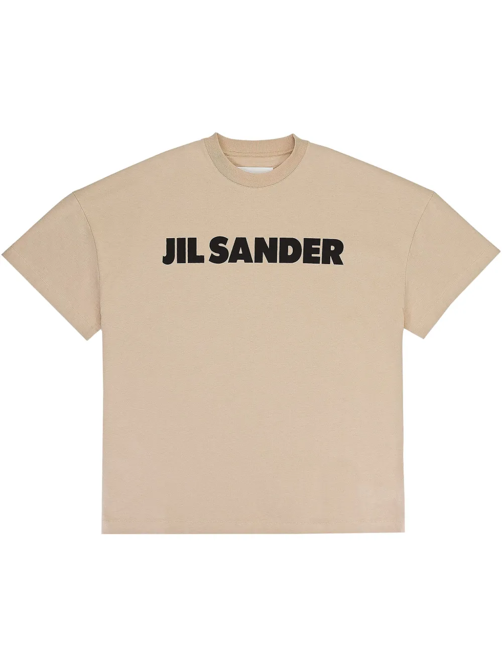 

Футболка Dark Sand с логотипом JIL SANDER, нейтральный