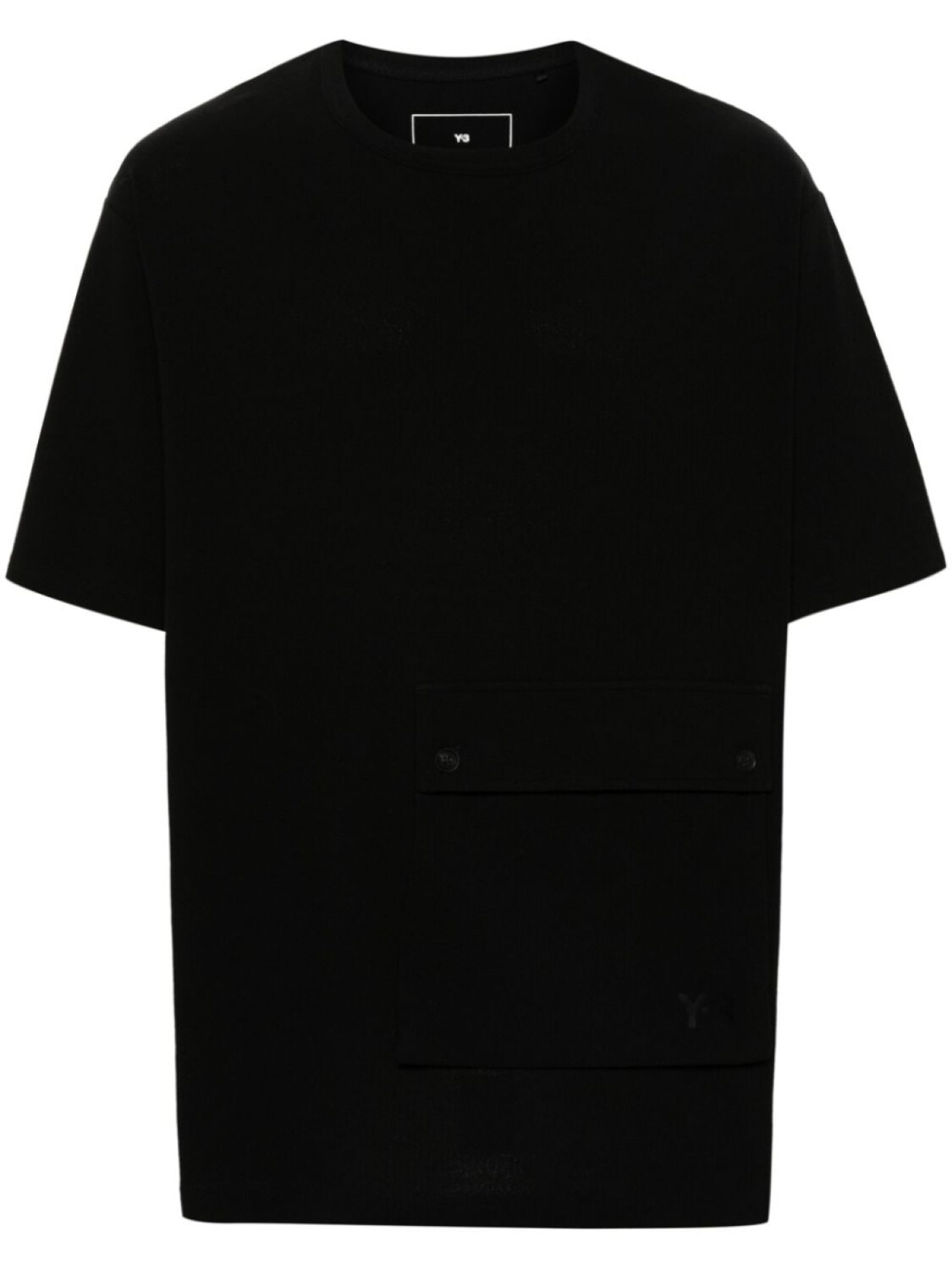 

Y-3 футболка с логотипом, черный