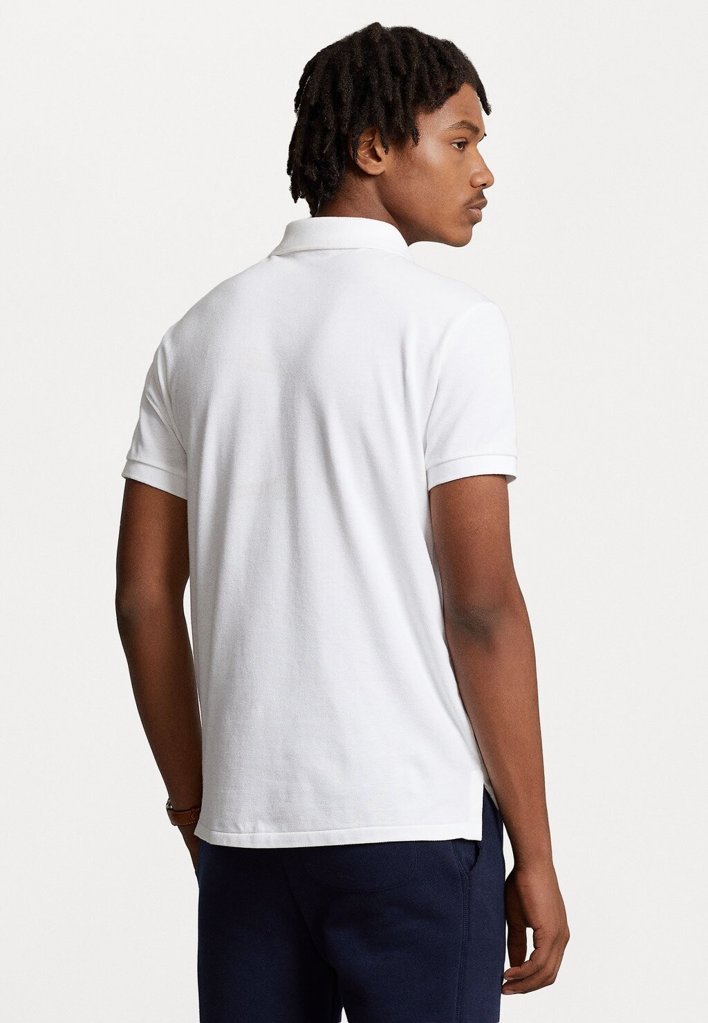 Рубашка-поло SLIM FIT Polo Ralph Lauren, белый — фото 3