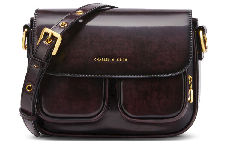 

Charles&Keith Женская сумка через плечо CHARLES & KEITH, Темный шоколад