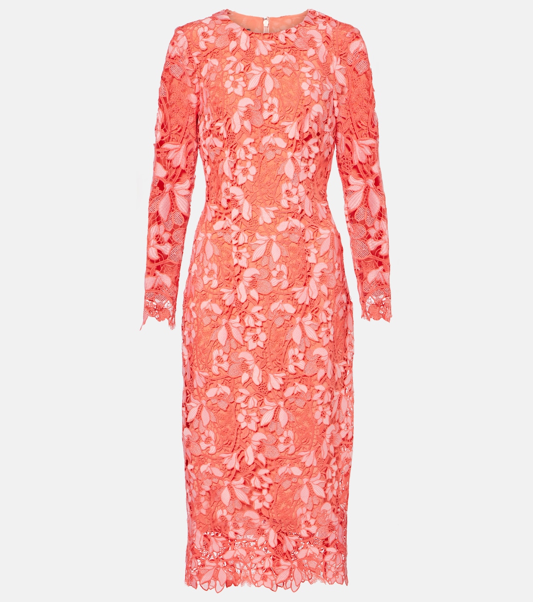 

Цветочное платье Monique Lhuillier, Coral Rosette