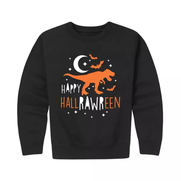 

Толстовка с принтом «Happy Hallrawrween» для мальчиков 8-20 лет Licensed Character, черный