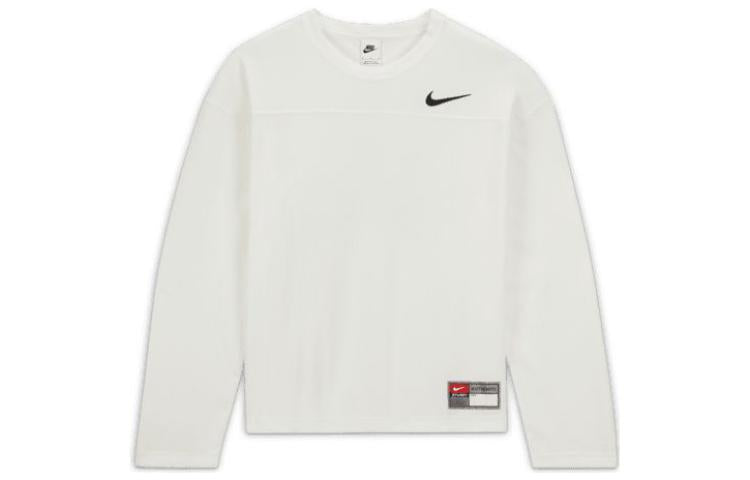 Спортивный топ Nike x Stussy Long Sleeve Top 'White' FJ9165-133, белый — фото 2