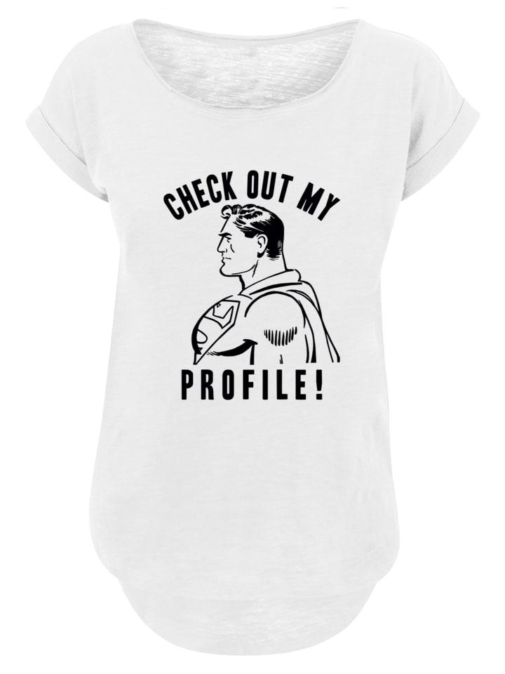 

Удлиненная футболка с принтом Супермена DC Comics. Посмотрите мой профиль в белом цвете. F4NT4STIC