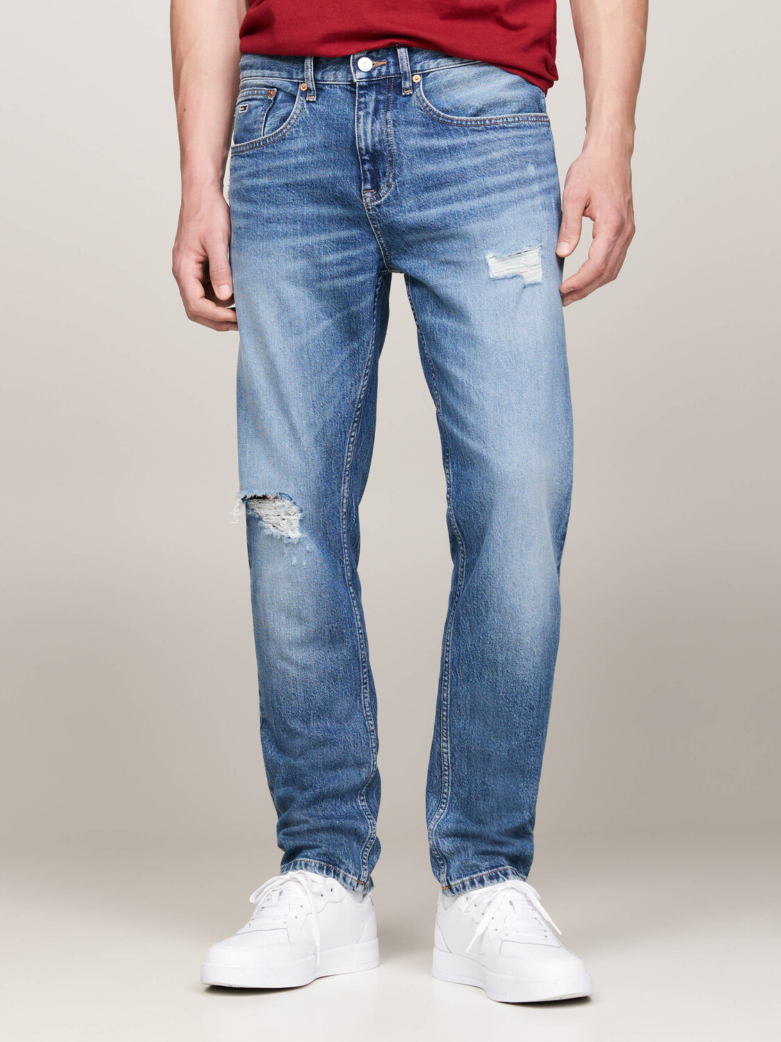

Джинсы Tommy Jeans AUSTIN Slim Fit, синий