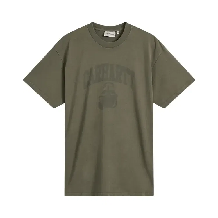 Футболка Carhartt WIP Faded Pond Corps, зеленый