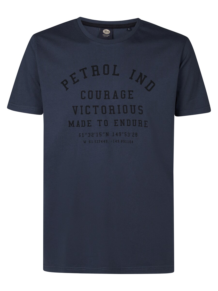 

Классическая футболка Petrol Industries Shirt, темно-синий