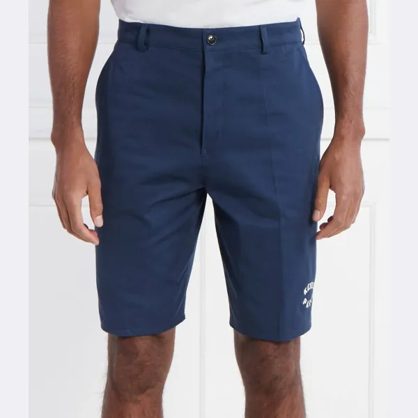 

Шорты прямого кроя Kenzo, синий