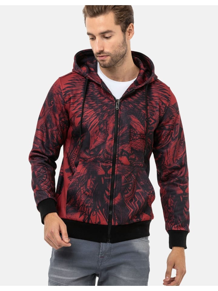 

Спортивная куртка Cipo & Baxx Jacken, цвет BURGUNDY