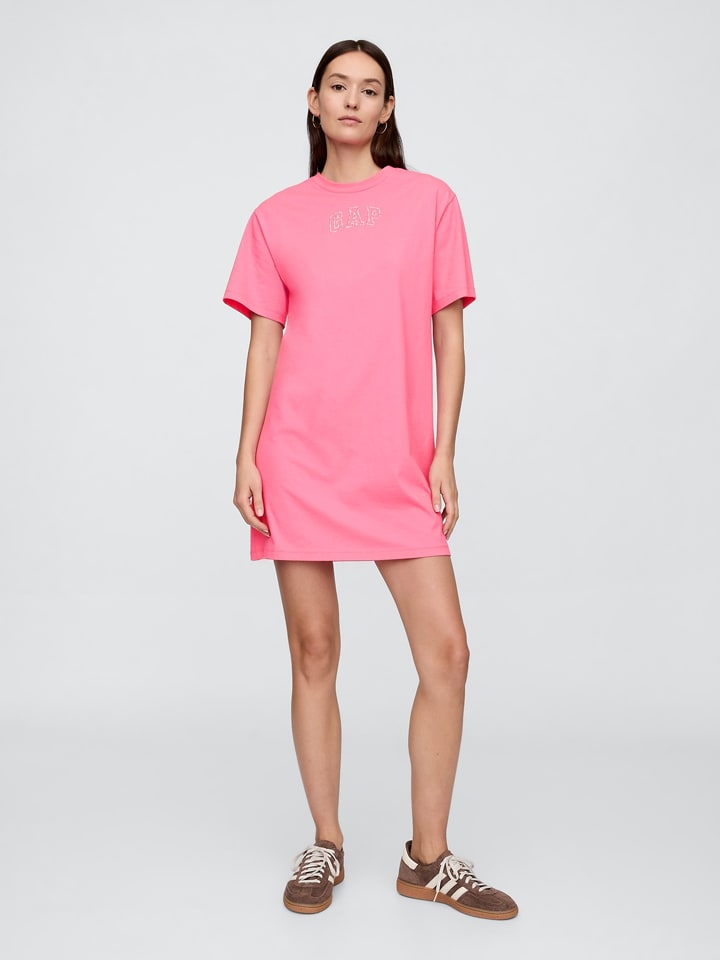 

Короткое платье GAP, розовый