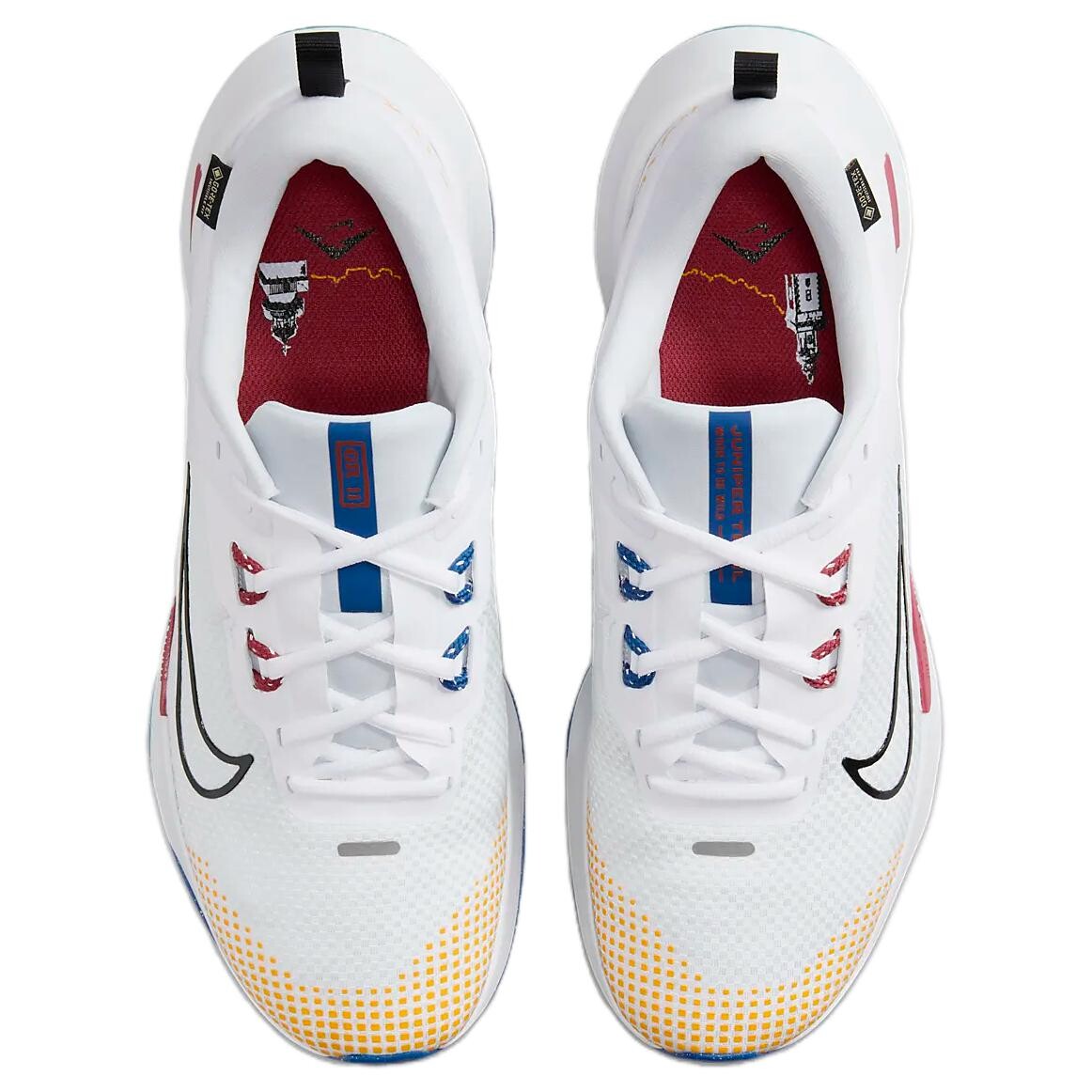 Кроссовки Nike Juniper Trail для мужчин, Cloud White/Core Black/Lucid Lemon — фото 4