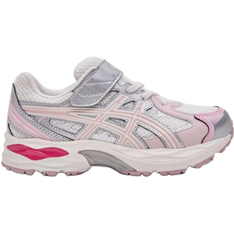 Кроссовки для бега Rebound Breathable Support Low Top для детей ASICS, серый/розовый — фото 2
