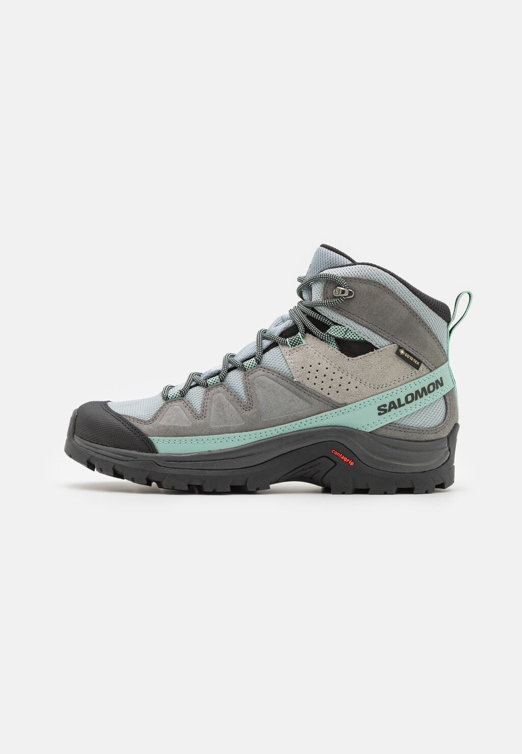 Ботинки для походов Salomon Quest Rove GTX, серый/голубой