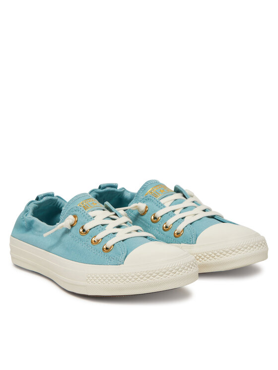 Тканевые кроссовки Chuck Taylor All Star Shoreline Gold A13819C Converse, синий — фото 2