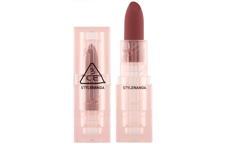 

Прозрачный футляр матовые помады акриловые Velour Complexion 3,5 г 3CE