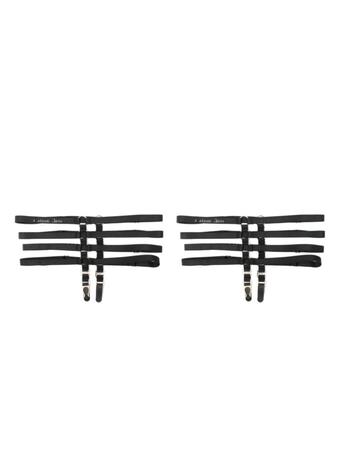 

Maison Close подвязки Chambre Noire, черный