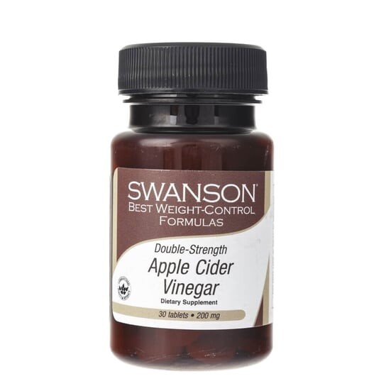 

Swanson, Яблочный уксус двойной крепости, 30 таблеток