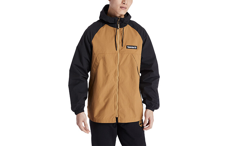 

Мужская куртка Timberland, цвет Black/Lumin green/Cayenne