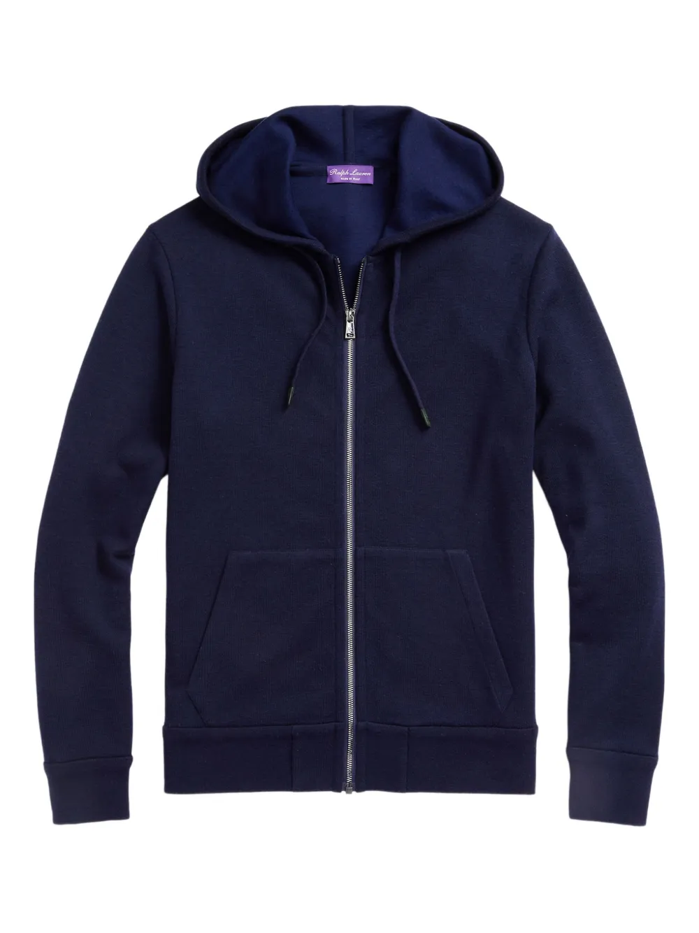 

Толстовка на молнии с капюшоном Ralph Lauren Purple Label, синий