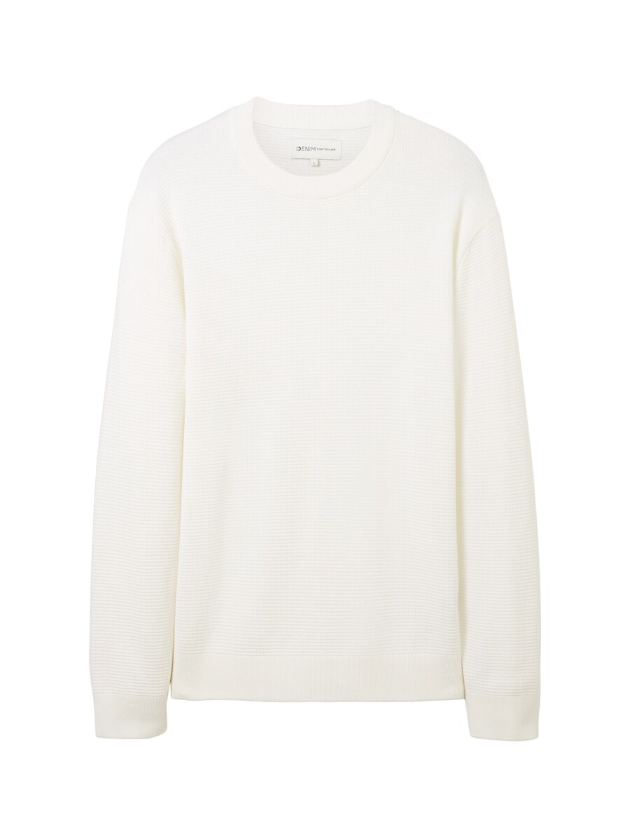 

Свитер TOM TAILOR DENIM Sweater, белый