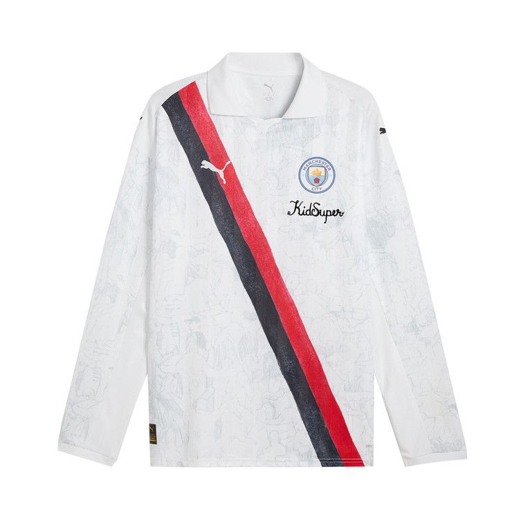 

Джерси Puma x KidSuper MCFC Jersey Replica (Man City), Puma White/Puma Black