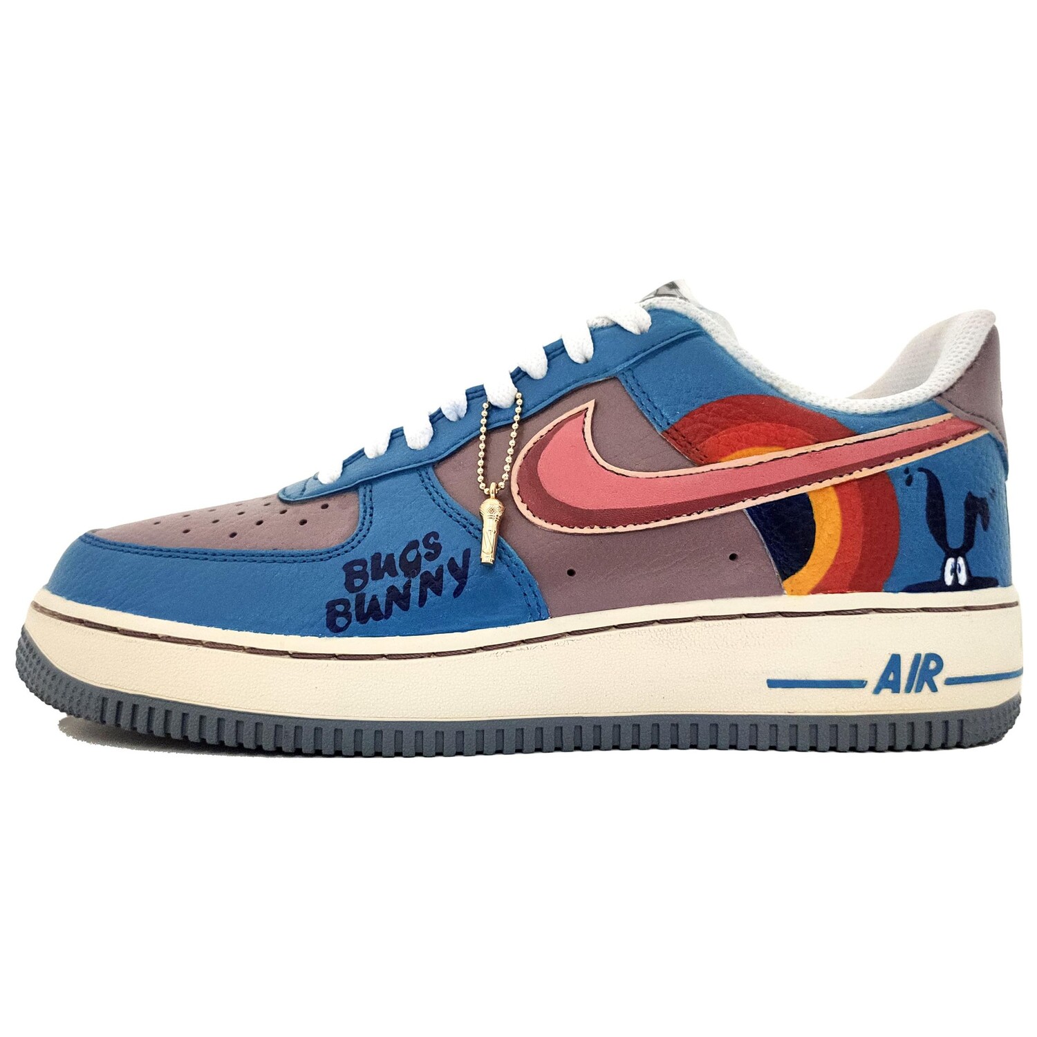 

Мужские кроссовки для скейтбординга Nike Air Force 1, Navy blue