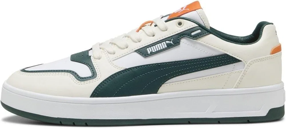 Кроссовки Puma Unisex Court Classic Street Trainers, Puma White Dark Myrtle Warm White — фото 3