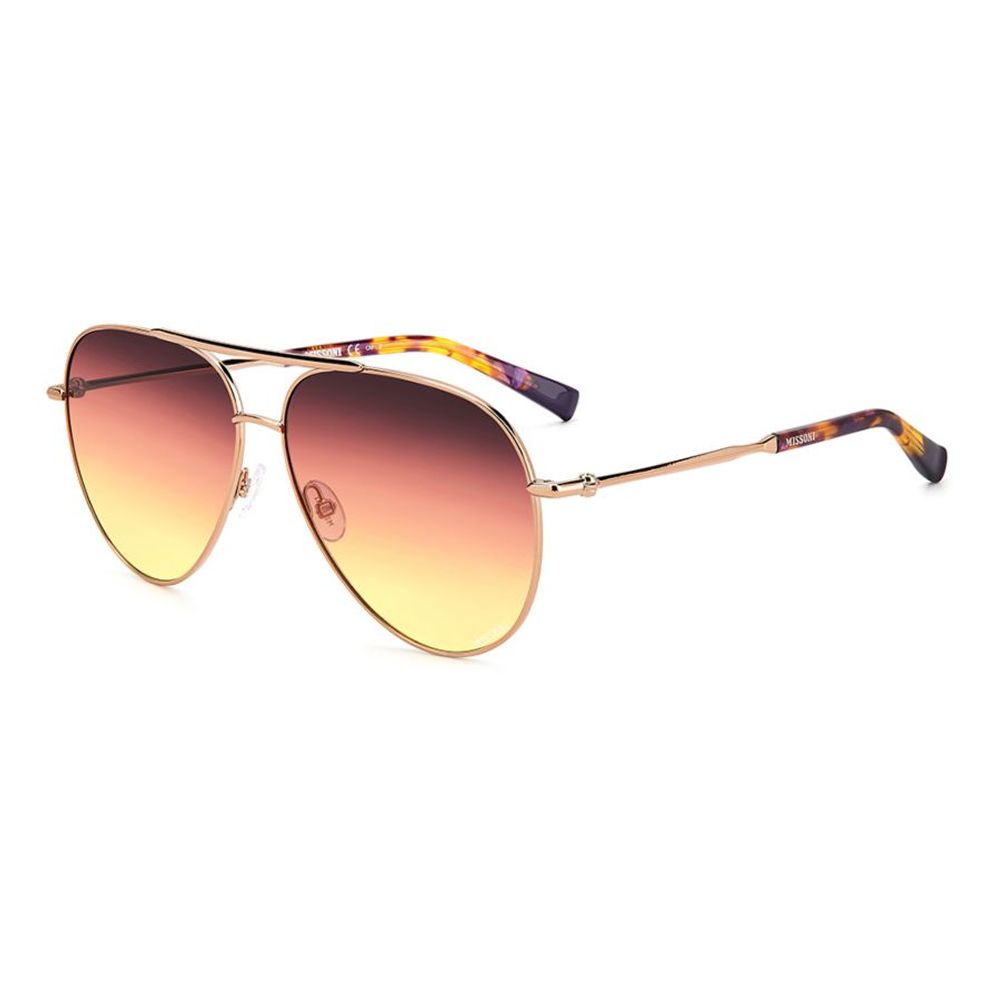 

Женские солнцезащитные очки Missoni Metal, золотой
