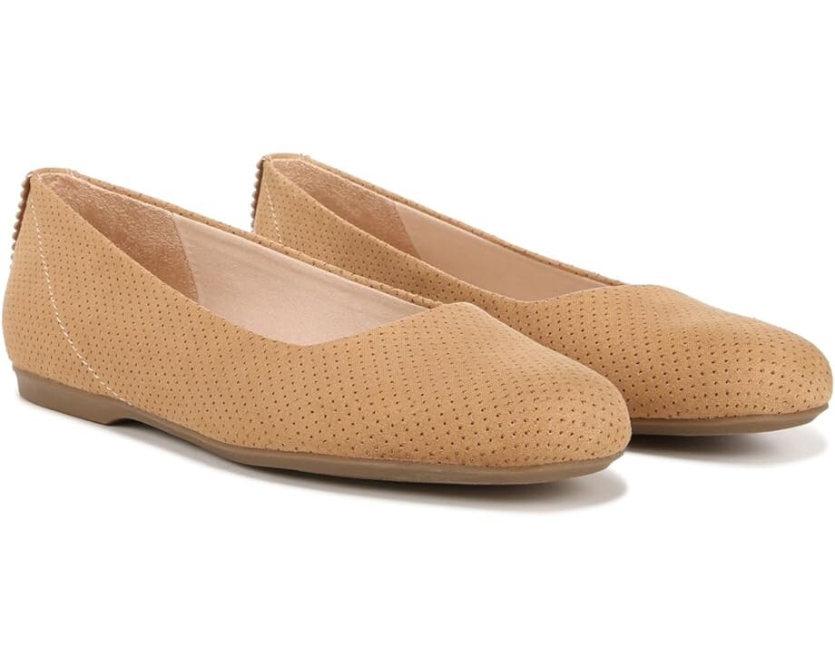 

Туфли на плоской подошве Dr. Scholl's Wexley Slip-On Ballet Flat, цвет Warm Tan Microfiber